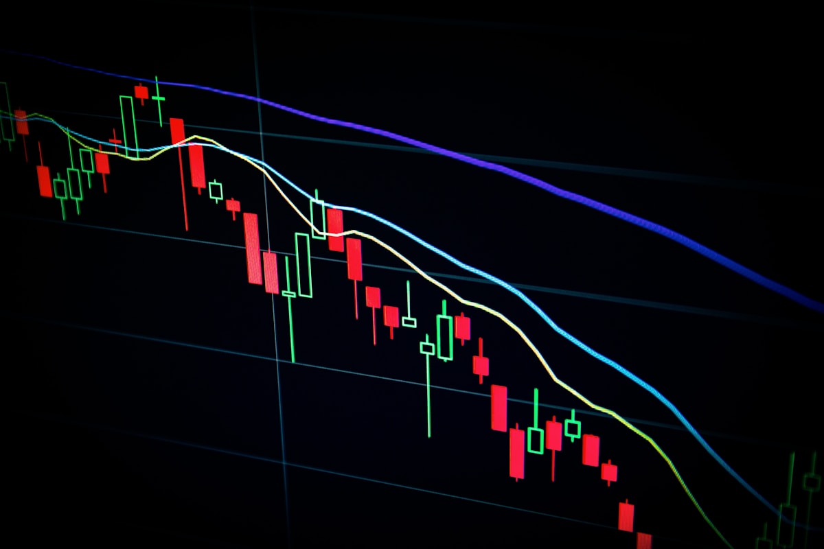 Financial charts and trading screens — banking and finance technology