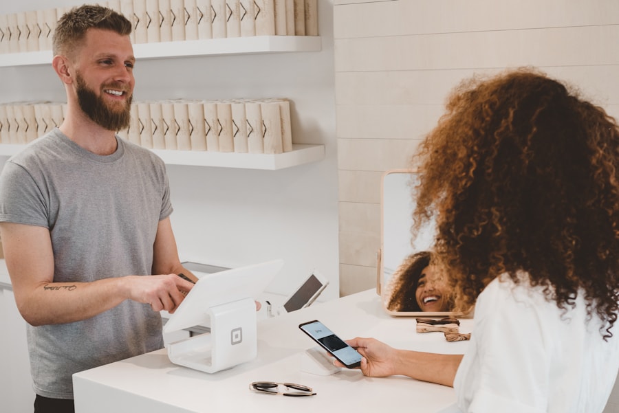 Retail store interior representing customer experience transformation